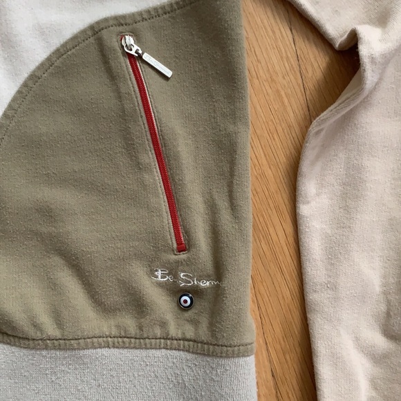 Ben Sherman lightweight zip front jacket, size M, all cotton, 2 pockets! - Picture 3 of 10